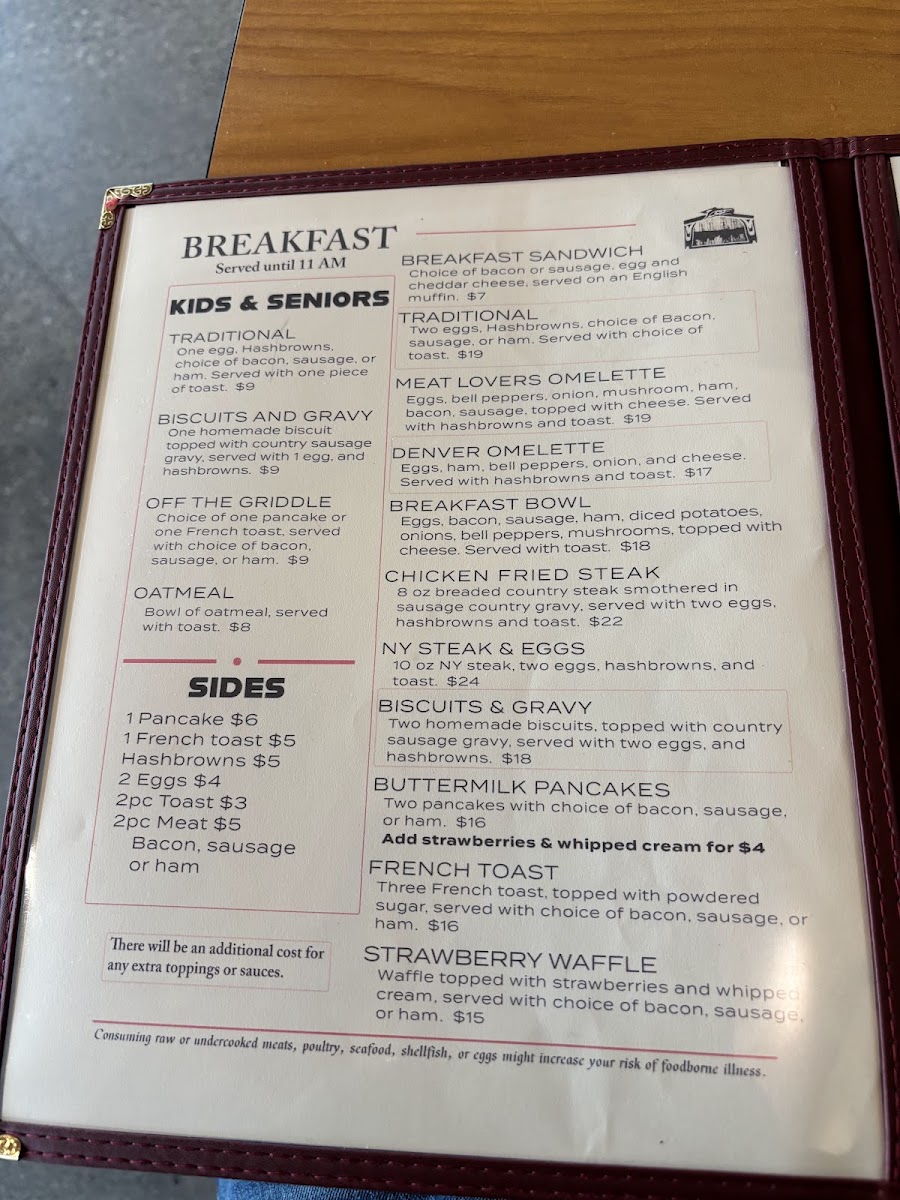 Warmhouse Restaurant Menu - Image 2
